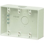 PVR-ATM [3ケ用露出スイッチボックス コネクタ無・穴付]