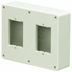 PVR-EV2A1M [露出スイッチボックス カバー付 高耐候性 耐衝撃性HI ミルキーホワイト 1個]