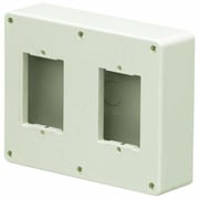 PVR-EV2A1M [露出スイッチボックス カバー付 高耐候性 耐衝撃性HI ミルキーホワイト 1個]