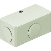 PVU-BKM [ユニバーサルボックス ブランクタイプ1～4方出兼用型 適合コネクタ14･16･22 ミルキーホワイト]