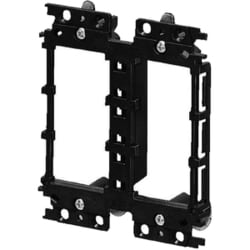 PWX-2-10 [プラスチック製あと付けはさみ取付枠2ヶ用 取付ボード厚4～22mm迄 10個]