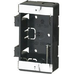 SB-3H10 [ホテル用スライドボックス 深さ30mm ミニプレート3コ用/取付ピッチ83.5mm用 10個]