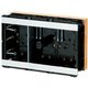 SBG-3W-DBF [断熱ボード付小判スライドボックス センター磁石付 標準品深さ36mm 3ヶ用 仕切板53M付 1個]