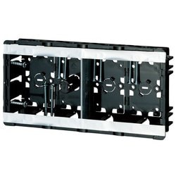SBG-4W [小判スライドボックス センター磁石付 標準品 深さ36mm 4ヶ用 仕切板53M付 1個]