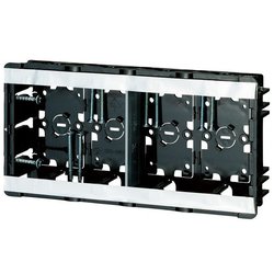 SBG-4WO [小判スライドボックス 磁石なし 標準品 深さ36mm 4ヶ用 仕切板53M付 1個]