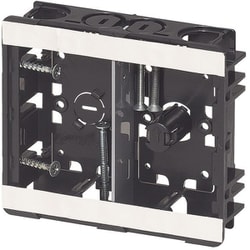 SBG-SWM10 [小判スライドボックス センター磁石付・浅型 深さ28mm 2ヶ用 仕切板2M-S付 10個]