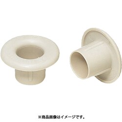PBM28-10 [PF単層波付管用ベルマウス 自己消化性樹脂製 適合PF菅28 ベージュ色 10個]