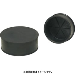 PBZG-60 [通線ブッシング用ゴムキャップ 適合通線ブッシングPBZ-60C□/60□/60S□ ゴム製 黒]