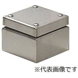 SUP-1507P [ステンレスプールボックス 防水水切り蓋 板厚1.5mm タテ150×ヨコ150×フカサ75 1個]