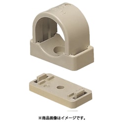 ビニル電線管付属品 VE台付サドル 20個 SVE-42J20