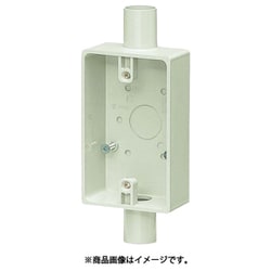 SW2-22M [露出スイッチボックス1ケ用2方出]