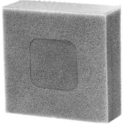 ノントロスポンジ トロ侵防止材 中形・大形四角 浅型ボックス用 50個 TB-LA50