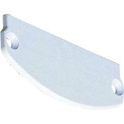 TMLE-80W [プラスチック製エンド タッピンねじ4×10付 天井モールTML-80W用 カベ白]