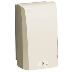 WBV-2WM [ウオルボックス プラスチック製防雨ボックス 木板ベース タテ型 ミルキーホワイト 1個]