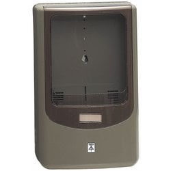 WPN2LB [電力量計ボックス バイザー付 1個用 本体/バイザー ライトブラウン/スモークブラウン 1個]