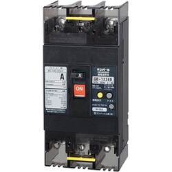 123ED12W2 [Eシリーズ 漏電遮断器 経済タイプOC付 125A 表面形]