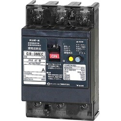 3MEC04230S [Eシリーズ 経済タイプ漏電遮断器 3P3E30AF・OC付30mA・裏面形]