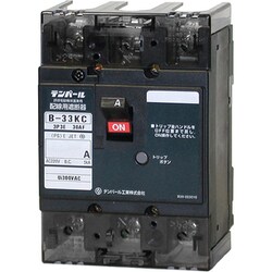B33KC30A [Kシリーズ 分電盤協約形サイズ配線用遮断器 3P3E30AF・補助スイッチ付]