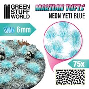 GSWD-10684 SFシリーズ草むら 長さ6mm ネオンイエティブルー（粘着剤付） [ジオラマ製作用ツール]
