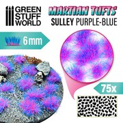 GSWD-10685 SFシリーズ草むら 長さ6mm サリーパープルブルー（粘着剤付） [ジオラマ製作用ツール]