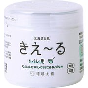D-KTJ-140 [きえ～る トイレ用 ゼリータイプ 無香 140g Dシリーズ 消臭剤 日本製 無香 天然 オーガニック 無香料 無添加]
