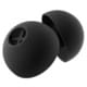 508605 SILICONE EAR ADAPTER M, 5Pair 黒 [シリコンイヤーピース Mサイズ 5ペア 黒]