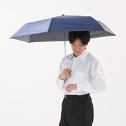 10002910 [H・A・U 軽量 晴雨兼用 折傘 58cm ネイビー]