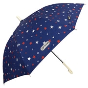 子供用傘 晴雨兼用 OUTDOOR PRODUCTS トリコロールスター 55cm ジャンプ式 遮光・遮蔽99％以上カット ネイビー 10001067
