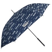 子供用傘 晴雨兼用 OUTDOOR PRODUCTS ボーダーロゴ 58cm ジャンプ式 遮光・遮蔽99%以上カット ネイビー 10002569