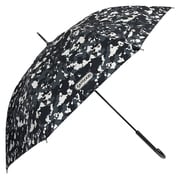子供用傘 晴雨兼用 OUTDOOR PRODUCTS カモフラ 58cm ジャンプ式 遮光・遮蔽99%以上カット ブラック 10002569