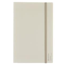 BIZRACK（ビズラック） 2つ折りクリヤーブック（固定式・サイドスローR） オフホワイト ラ-BRFL10W