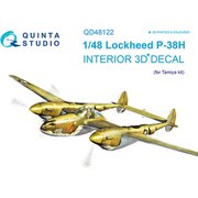 P-38H 内装3Dデカール （タミヤ用） [1/48 エアクラフト用デカール]