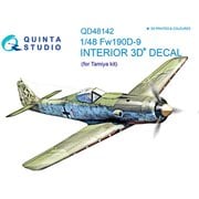 Fw190D-9 内装3Dデカール （タミヤ用） [1/48 エアクラフト用デカール]
