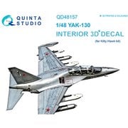 Yak-130 内装3Dデカール （キティホーク用） [1/48 エアクラフト用デカール]