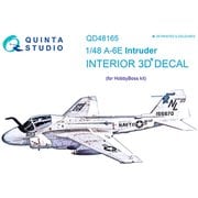 A-6E イントルーダー 内装3Dデカール （ホビーボス用） [1/48 エアクラフト用デカール]