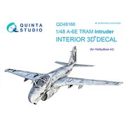 A-6E TRAM イントルーダー 内装3Dデカール （ホビーボス用） [1/48 エアクラフト用デカール]