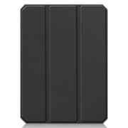 iPad mini 2021(第6世代) ペンシル収納付き レザーケース ブラック IQ-IM6A-BK