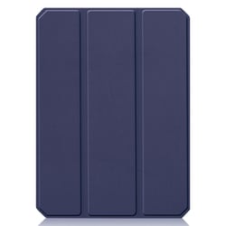 iPad mini 2021（第6世代） ペンシル収納付き レザーケース ネイビー IQ-IM6A-NV