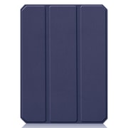 iPad mini 2021(第6世代) ペンシル収納付き レザーケース ネイビー IQ-IM6A-NV