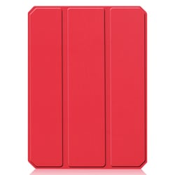 iPad mini 2021（第6世代） ペンシル収納付き レザーケース レッド IQ-IM6A-RD
