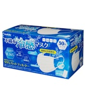 ユニフリー不織布冷感マスク ふつうサイズ 30枚入