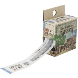 TAPE STATION 渋谷駅 井の頭線1000系ライトブルー マスキングテープ MT104103