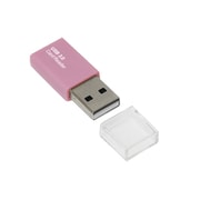 USB2.0 カードリーダー ピンク CRW-MSD78P