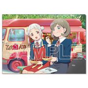 ラブライブ！スーパースター！！ 2人の時間！ クリアファイル Ver.可可＆千砂都 [キャラクターグッズ]