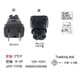 電源変換プラグ W-2P