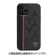 ランボルギーニ公式ライセンス 本革+カーボン 背面ケース iPhone 13 Pro Max用 LB-TPUPCIP13PM-AV/D12-OE