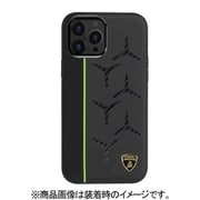 ランボルギーニ公式ライセンス 本革+カーボン 背面ケース iPhone 13 Pro Max用 LB-TPUPCIP13PM-AV/D12-GN