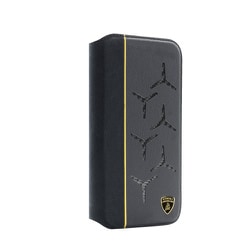ランボルギーニ公式ライセンス 本革+カーボン 手帳型ケース iPhone 13 Pro用 LB-TPUFCIP13P-AV/D12-YW