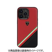 ランボルギーニ公式ライセンス 本革 背面ケース iPhone 13 Pro用 LB-TPUPCIP13P-HU/D11-RD
