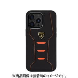 ランボルギーニ公式ライセンス 本革 背面ケース iPhone 13 Pro用 LB-TPUPCIP13P-HU/D16-OE